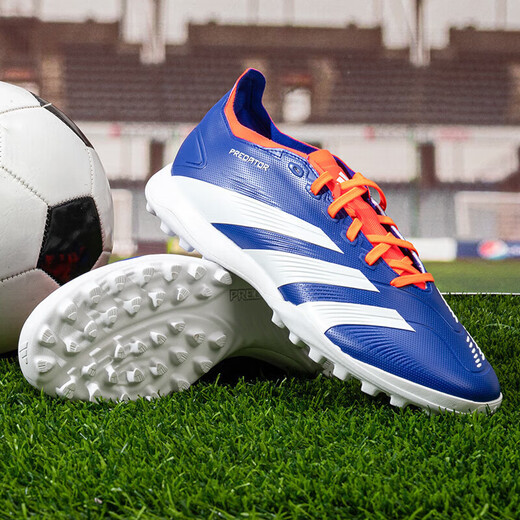 Adidas (adidas) PREDATOR LEAGUE TF Falcon series artificial grass broken spike football shoes ID0910 blue