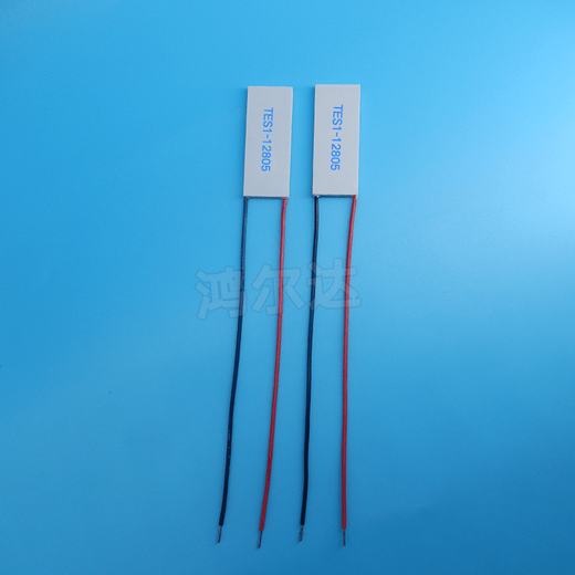 承琉20*48.5mm温差半导体制冷片TES1-12805帕尔帖15V5A大制冷量43W 20*48.5mm厚度3.2mm TES1-12805