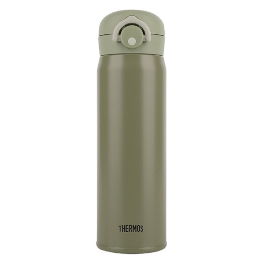 
THERMOS Stainless Steel Thermos Cup Men and Women Students Water Cup Large Capacity Cup Birthday Gifts Can Be Buy Group Custom Engraving JNR Avocado Green Domestic 500ml