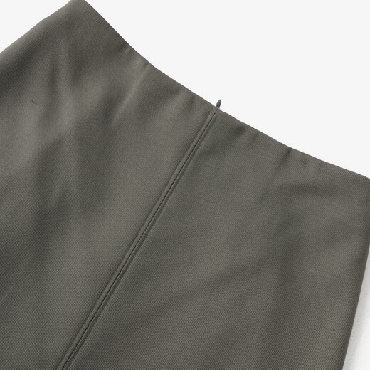 Mai Meng MM Mai Meng Shopping Mall's 23rd autumn and winter new style simple a-line long half suit skirt for women 5EA140881 dark army green L