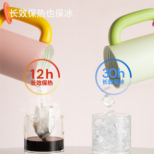 Chakolab Big Mac Cup Bio-Keramik bedeckte innere boreale Strohhalm Kälte Wartung großer Kapazität mit hoher Präzisions-Wasserbecher-Keimung (Bio-Keramik bedeckt Innere Boreal) 1050 ml