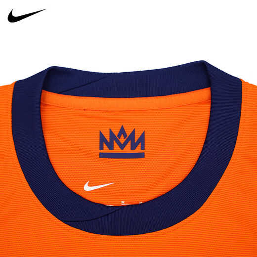 Nike (Nike) 24/25 Jersey de saison néerlandaise des ventilateurs de la Coupe d'Europe Version T-shirt à manches courtes Football Football Men FJ4276-819 Orange FJ4276-819 Board léger sans police L