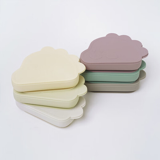 MODUI BOLS DE COUDRS supplémentaires Dinosaur Bowl Baby Tup Bol Bol avec un bol de riz en silicone de couvercle