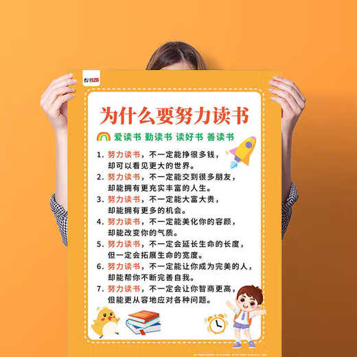 
Shaoze primary school students develop good habits for family rules and regulations, behavioral norms, inspirational growth, family style, boys and girls, complete set of 10 pictures of good family rules and children--Send double-sided glue
