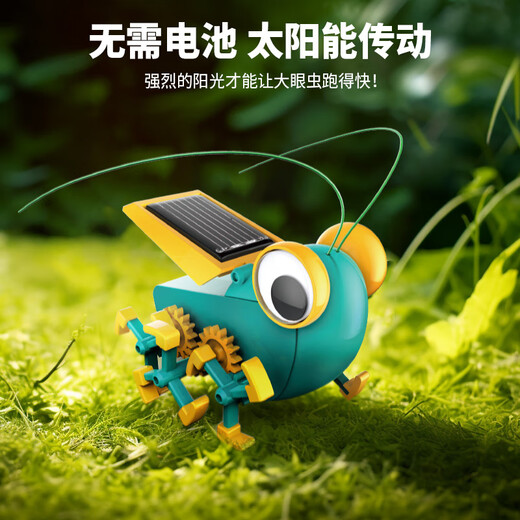 Pro'skit (pro'skit) mignon bogue gros oeil bugs solaires pour enfants énergétiques 8-12 ans garçons et filles cadeau d'anniversaire GE-683