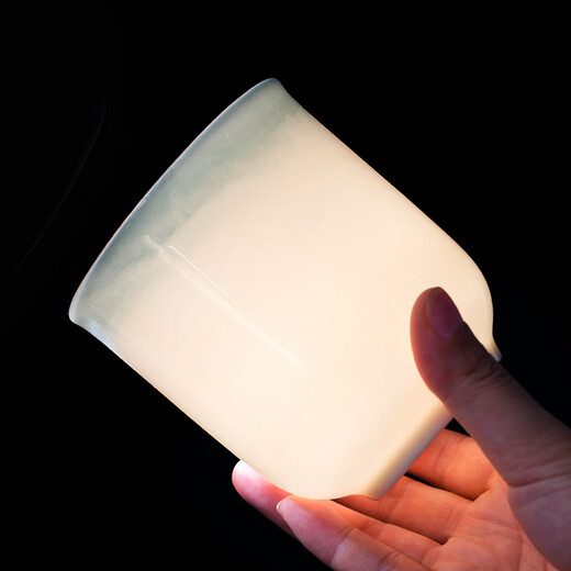 Guoyue Bone China Conference Cup Office Underglaze Color Tea Cup Ceramic Cover Cup Customizable Logo Printing Office Water Cup with Cover Yunjin Wanli Conference Cup 1