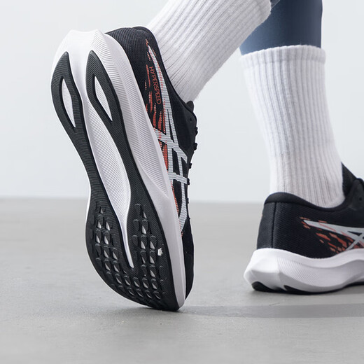 ASICS (ASICS) Rennlaufschuhe Frauenschuhe 2025 Sommer Neue Hyperspeed 4 Leicht atmungsaktives Training Stabile Laufschuhe 1012B677-001 35.5