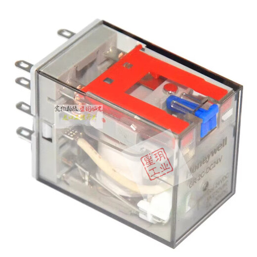 Intermediate relay GR-2C-AC230V two open and two closed AC220V with light and pole high quality domestic large 8-pin relay base