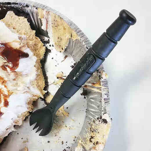 
KA-BAR imported from the United States Kaba 9909 outdoor tactical tools multi-functional knife and fork combination tableware portable dining spoon Kaba 9909