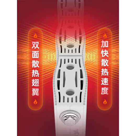 圣劳伦斯钛镁铝复合暖气片家用集中供暖双水道粗轻奢暖气13570B 135*70b钛镁铝双水道 0mm 1m