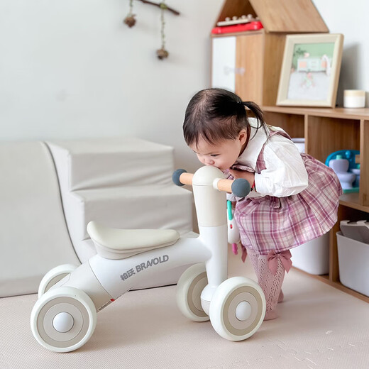 BRAVOLD Children's Balance Car 1-3 Years Old Baby Toys Boys and Girls Birthday Gifts Four-wheel Toddler Sliding Car