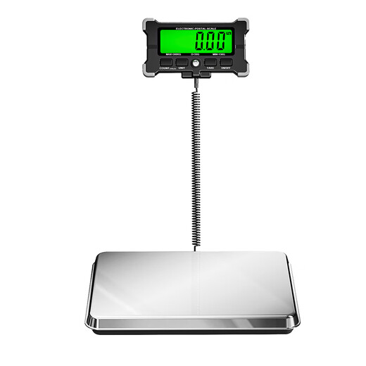 Kubei large size flat electronic scale platform scale weight scale express fishery household precision kilogram weight scale range 200kg/accuracy 50g