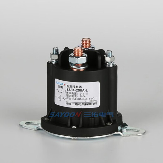Sanyou SAYOON DC contactor S684-200A Forklift lifting oil pump 1261 2451 212 09 17 M horizontal 60VS684-200A