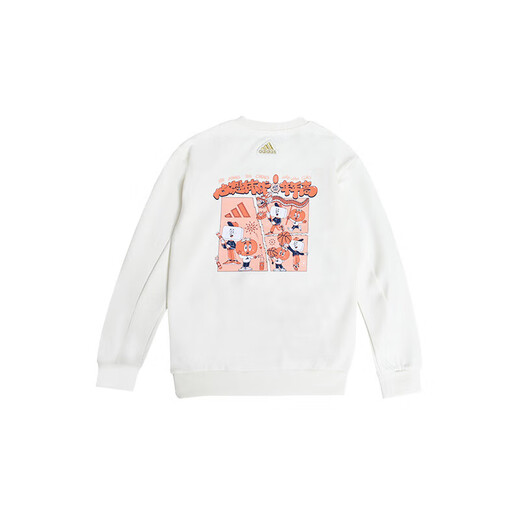 Adidas Kinderkleidung Neujahres Neue Kleidung Frühlings- und Sommertops Männer großer Kinder Sport Sweatshirt Loose Männer und Frauen JF3884 JF3884 Modell 110 Empfohlene Höhe von 110