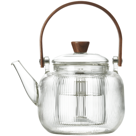 SUPOR teapot glass teapot high temperature resistant and heatable lifting kettle household kettle tea set single glass kettle 820ml