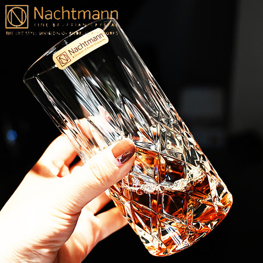 NACHTMANN Germany imported crystal glass household water cup juice cup whiskey cup foreign wine cup beer cup spirit cup tea cup single (Wei cup 295 ml) classical cup