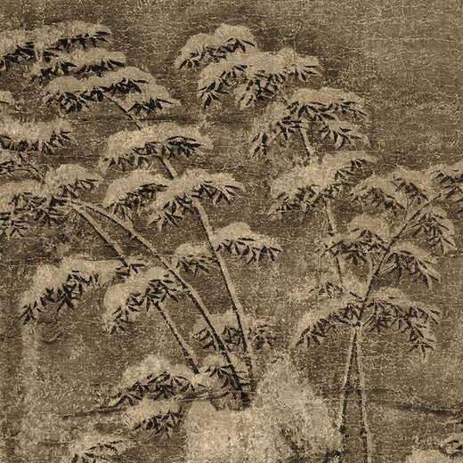 
Yuan Tanzhi Ruixue Bamboo Pictures Ancient Flower and Bird Painting Scrolls of literati paintings Famous paintings Antique paintings Decorative hanging paintings Yuan Li Zhi ink bamboo picture 12803 40X60 cm (spraying painting heart size) Framed