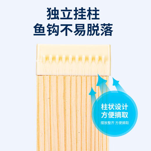 Zhenyou (Grsaed) finished fishhook tied sub-thread double hook Shi hanging sub-thread set fishhook platform fishing line Iseni Barbed No. 5.0