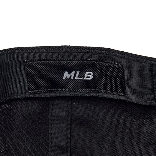 MLB棒球帽子夏季小LOGO软顶鸭舌帽休闲送礼3ACPB045N-50BKS