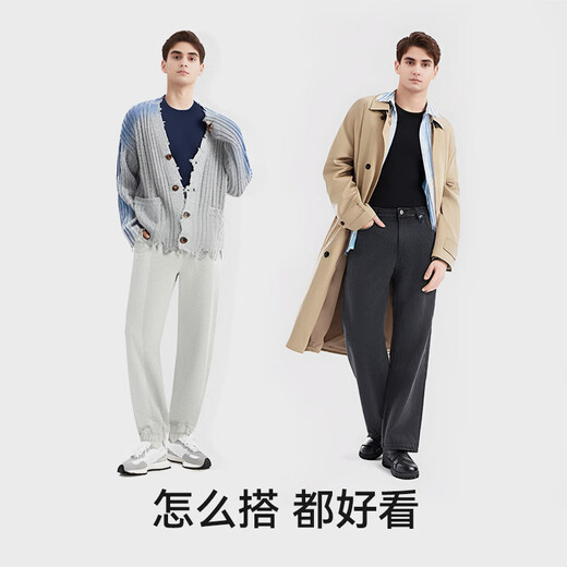 Carsonland Herbstkleidung und Herbsthose Männer Baumwolle Lycra Slim Männer Wärme Unterwäsche Anzug rund Hals Baumwollpullover Hosen Basis Thermalhose Männer 683 lila Single -Kleidung xl