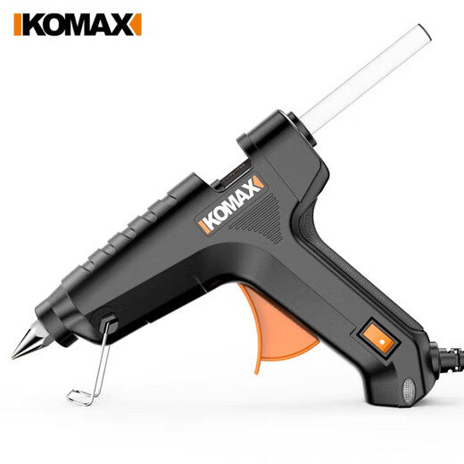 Komax hot melt glue gun, electric melt glue gun, glass glue gun, handmade household bonding artifact, high-viscosity strong glue stick, hot melt glue stick, anti-scalding glue nozzle, flagship large glue gun + 30 glue sticks
