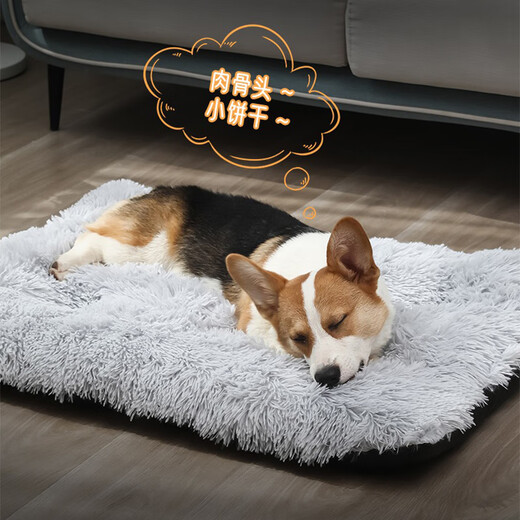 Cocs animal de compagnie moelleuse en attente hivernale sommet pour animaux de compagnie lit de chien confortable lit chat lit de chien lit pour animaux de compagnie Pider Xs (43 * 30 cm Poids recommandé 5 Jin [Jin est égal à 0,5 kg]))