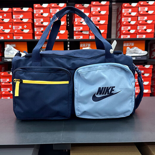 耐克（Nike）手拎包男包女包跑步健身训练运动包出行收纳包休闲包单肩包斜挎包 BA6169-410/47*22*24cm MISC