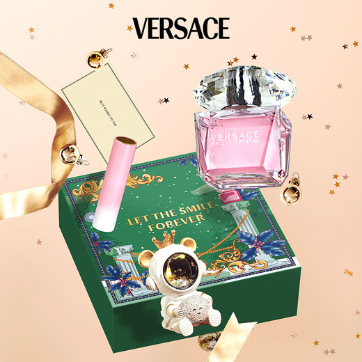 Versace (Versace) Caja de regalo de perfume Pink YaoJing Diamond Eau Melicacy 30ml Festival Festival Festival Regalo de cumpleaños For Girlfriend Caja de regalo Caja de regalo