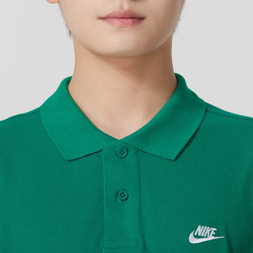 Nike (Nike) camiseta para hombres 2025 Summer New Sportswear Fashionable informal de manga corta cómoda sin alivio tenis polo camiseta FN3895-365/verde/espectáculo Fotos 5 2xl (185/100a)