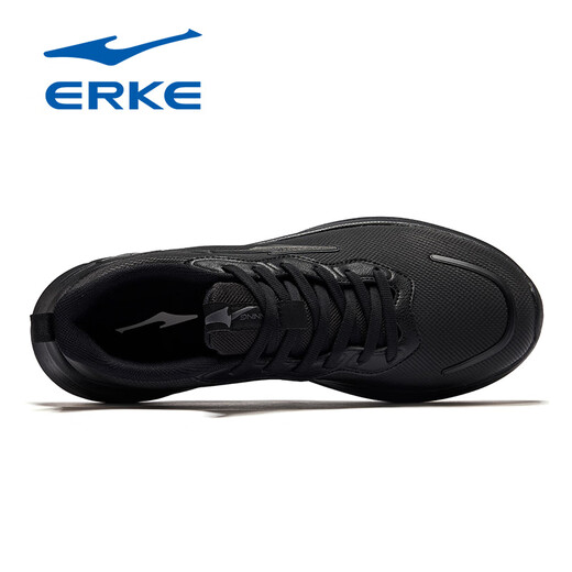 
Hongxing Erke (ERKE) sneakers men's shoes 2025 new summer breathable mesh dad's shoes black mesh shoes shock-absorbing soft sole running shoes black 3523 (3285 leather surface) 42