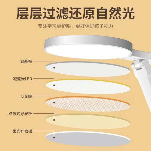 赤昶卧室宿舍护眼充电学习台灯国A级学生儿童阅读床头工作读写led灯 护眼阅读灯/1278