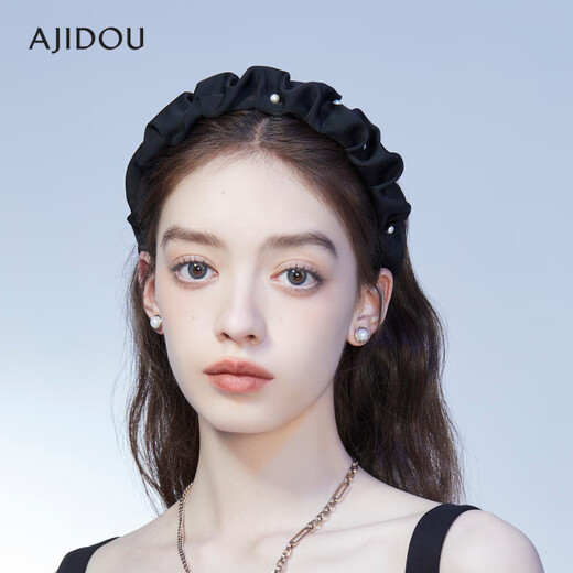 AJIDOU high skull headband headband Valentine's Day gift elegant fashionable temperament simple French pearl birthday