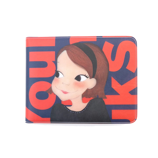 Lu Xinyuan YOUK SHIM WON/Lu Xinyuan Illustration Driver's License Card Holder Driver's License E429LIJX0F