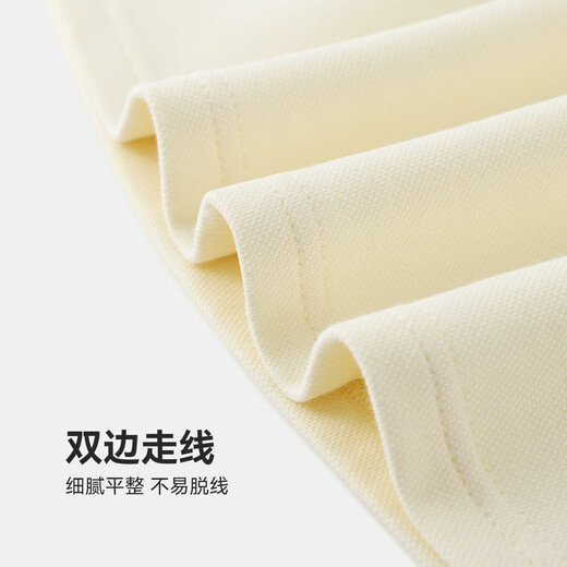 YEEHOO girls' dress children's princess dress medium to large children's dress college style casual fashion spring dress off-white 160