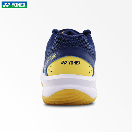 YONEX 尤尼克斯羽毛球鞋yy男女同款训练防滑透气超轻比赛训练运动鞋 SHB101CR-761藏青黄男女同款 42