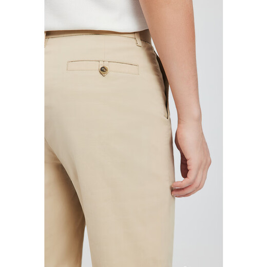 Sept shorts occasionnels de loup [coton froid, cool instantané] NOUVEAU SUMBRE SUMBRÉE de pantalons masculins minces et confortables 701 (kaki) 34 A