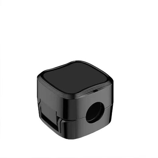 Clcey Magnetic Cable Controller Desktop-Auto-Datenkabelspeicher und Sortieren von Mobiltelefonladungskabelklemme Feste Schnappscheider-Upgraded Black 6-Pack Starke magnetische Öffnung und Schließung makellos