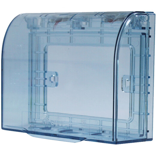 BULL waterproof box and socket waterproof cover, bathroom switch wall panel protective cover, bathroom power supply splash-proof box in one, 118 type two-position small waterproof box (excluding socket), official home kitchen and bathroom special power supply protective cover