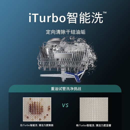 Siemens 16 sets capacity SJ65ZX00MC all-purpose cabin PRO crystal bud drying long-lasting storage dishwasher 96-hour long-lasting storage white panel