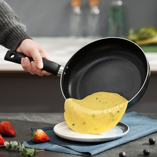 SUPOR non-stick pan, wok, complete set of kitchen utensils and pots, pan, frying pan, soup steamer, gas induction cooker, universal frying + stir-frying + soup + oil pan + knife board set