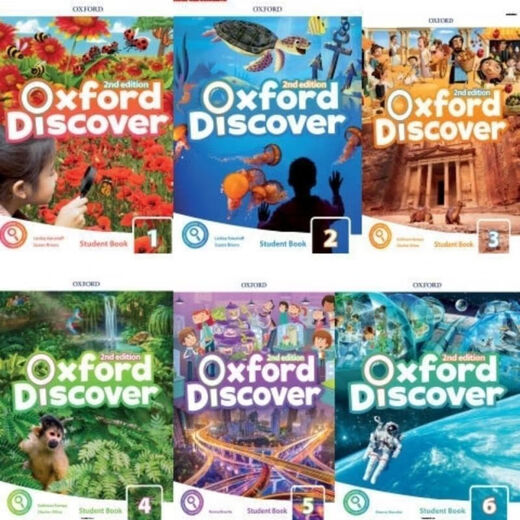 Oxford Children's New Second Edition Oxford Discover 1-6 Lehrbuch Übungsbuch mit Audio-Audio Level 1 Schülerbuch + Übungsbuch Level 1 Schülerbuch Übungsbuch