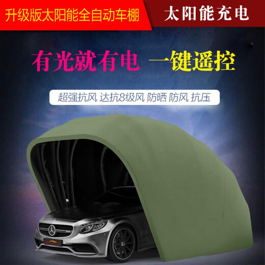 Semi-automatic moving folding motorcycle shed sun protection windproof dustproof rain protection awning awning Semi-automatic motorcycle shed stainless steel L 3519