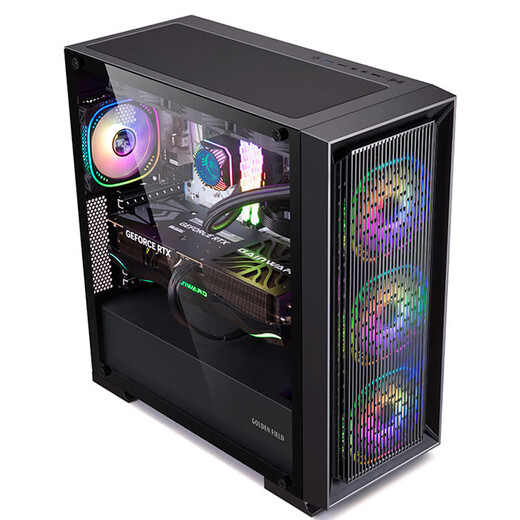 Cangying i9 14900K deep learning dual-channel RTX3090/4090/5090 server host Ai model training rendering modeling algorithm host computer host workstation RTX3080 20G*1 piece i5 14600K+32G memory+2TB solid state