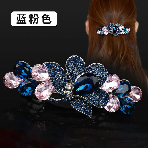 Cliptons de cheveux de grande taille Clip de tête de tête Clince de coiffure coréenne Carte de cheveux de coiffure pour femmes Chuck Hair Clip Clip Tempérament Style 2 # [grande taille 9cm] Rouge 2-Champagne