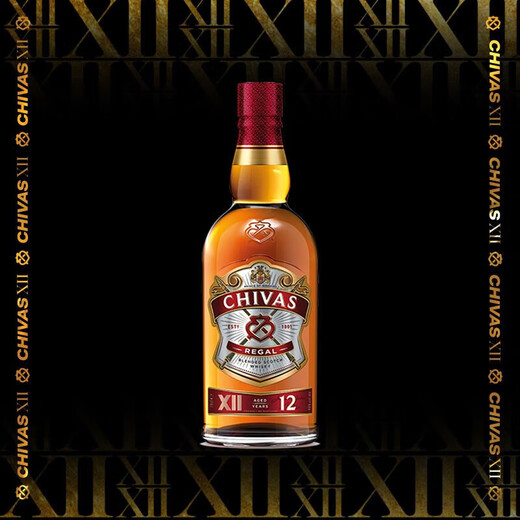 
Chivas Regal 12-year whiskey original imported foreign liquor and spirits Pernod Riga One bottle One size Chivas 12-year 500mL 1 bottle