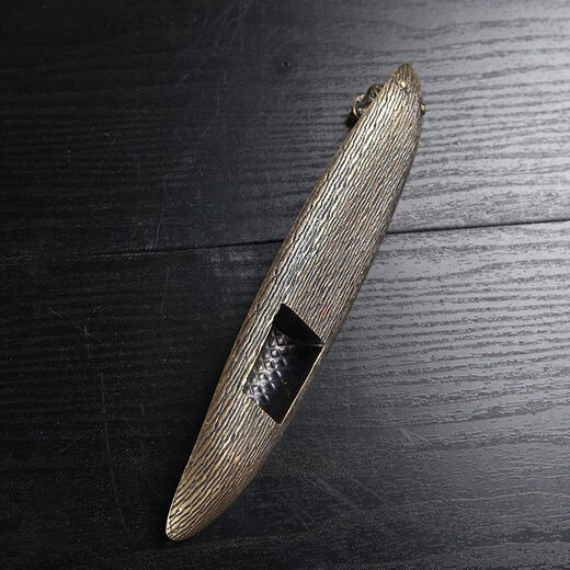 Ensa fishing old man aromatherapy furnace alloy boat line incense burner household indoor sandalwood agarwood incense insert bed incense seat lone boat boat + 200 grams of sandalwood + 200 grams of agarwood