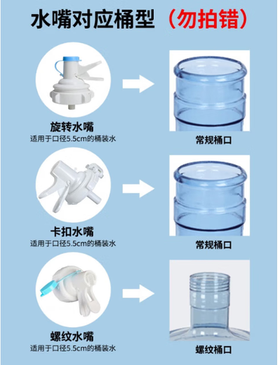语森忆水桶支架倒水器桶装水出水器支架大矿泉水取水器纯净水桶架子倒立 螺纹配件