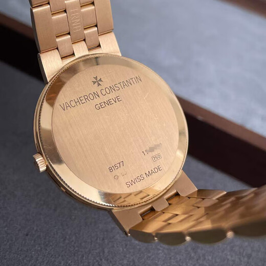[SEGUNDA 99 NUEVO] VACHERON CONSTANTIN Watch Men's Watch Herherance Series Manual de oro Manual Mecánico grande de tres agujas
