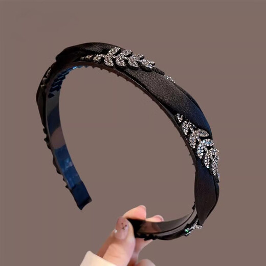 Gu Nai's new temperament wheat ear headband women's high skull non-slip headband hair accessories hairpin headband simple and versatile gift for girls