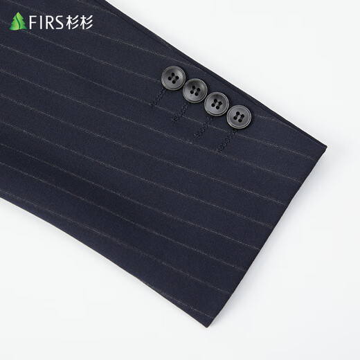 Shanshan suit men's slim professional formal suit business casual striped groom's wedding dress men's clothing